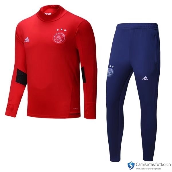 Chandal Ajax 2017-18 Rojo Azul